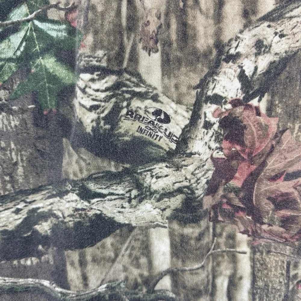 RedHead Silent Hide Mossy Oak Camo Shirt Mens XL Tall Heavy Hunting Button Up